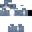 Blue Minecraft skin texture, 64x64 pixels