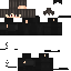 Minecraft skin texture, 64x64 pixels