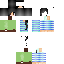 Minecraft skin texture, 64x64 pixels