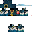 Minecraft skin texture, 64x64 pixels