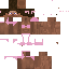 Minecraft skin texture, 64x64 pixels