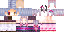 Minecraft skin texture, 64x32 legacy pixels