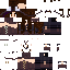 Minecraft skin texture, 64x64 pixels