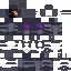Minecraft skin texture, 64x64 pixels