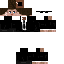 Minecraft skin texture, 64x64 pixels