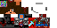 Minecraft skin texture, 64x32 legacy pixels