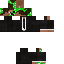 Minecraft skin texture, 64x64 pixels