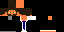 Minecraft skin texture, 64x32 legacy pixels