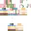 Minecraft skin texture, 64x64 pixels