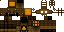 Minecraft skin texture, 64x32 legacy pixels