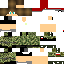 Minecraft skin texture, 64x64 pixels