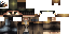 Minecraft skin texture, 64x32 legacy pixels