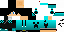 Minecraft skin texture, 64x32 legacy pixels
