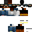 Minecraft skin texture, 64x64 pixels