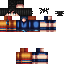 Minecraft skin texture, 64x64 pixels