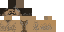 Minecraft skin texture, 64x32 legacy pixels