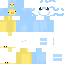 Minecraft skin texture, 64x64 pixels