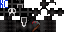 Minecraft skin texture, 64x32 legacy pixels