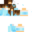 Minecraft skin texture, 64x64 pixels