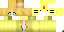 Minecraft skin texture, 64x32 legacy pixels