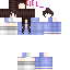 Minecraft skin texture, 64x64 pixels