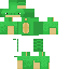 Minecraft skin texture, 64x64 pixels