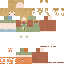 Minecraft skin texture, 64x64 pixels