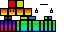Minecraft skin texture, 64x32 legacy pixels