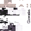Minecraft skin texture, 64x64 pixels