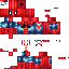 Minecraft skin texture, 64x64 pixels