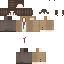 Minecraft skin texture, 64x64 pixels