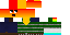 Minecraft skin texture, 64x32 legacy pixels