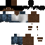 Minecraft skin texture, 64x64 pixels