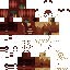Minecraft skin texture, 64x64 pixels
