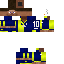 Minecraft skin texture, 64x64 pixels