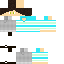 Minecraft skin texture, 64x64 pixels