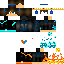 Minecraft skin texture, 64x64 pixels