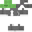 Minecraft skin texture, 64x64 pixels