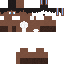 Minecraft skin texture, 64x64 pixels