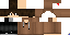 Minecraft skin texture, 64x32 legacy pixels