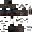 Minecraft skin texture, 64x64 pixels