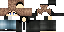 Minecraft skin texture, 64x32 legacy pixels