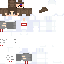Minecraft skin texture, 64x64 pixels