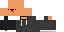 Minecraft skin texture, 64x32 legacy pixels
