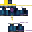 Minecraft skin texture, 64x64 pixels
