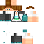 Minecraft skin texture, 64x64 pixels