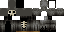 Minecraft skin texture, 64x32 legacy pixels