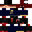 Minecraft skin texture, 64x64 pixels