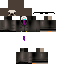 Minecraft skin texture, 64x64 pixels