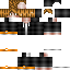 Minecraft skin texture, 64x64 pixels